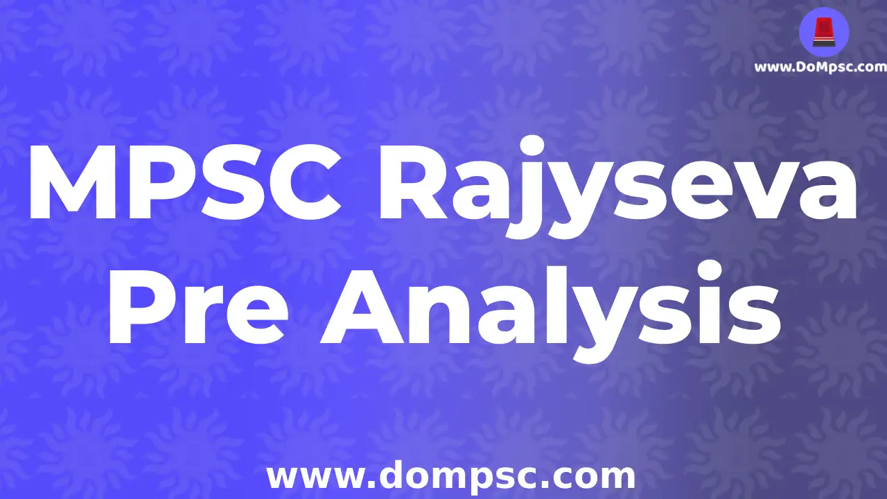 MPSC pre analysis