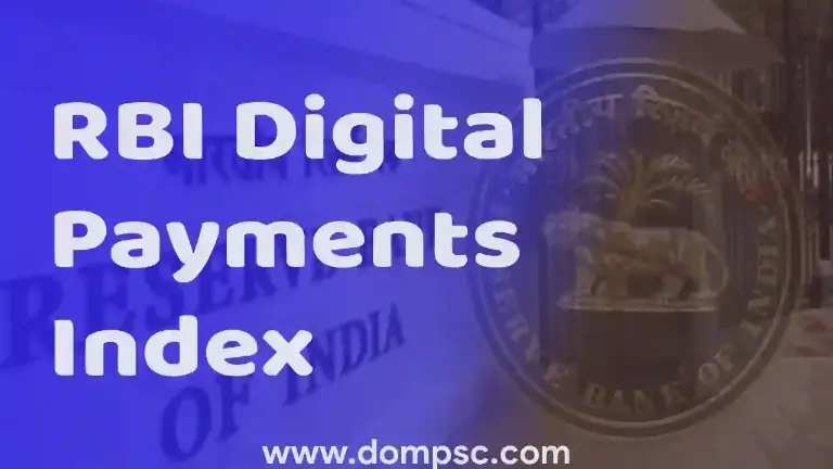 The Reserve Bank of India recently released the Digital Payments Index